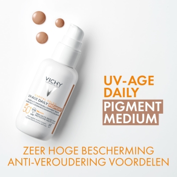 Vichy Capital Soleil UV-Age Daily SPF50+ Pigment Medium 40ml