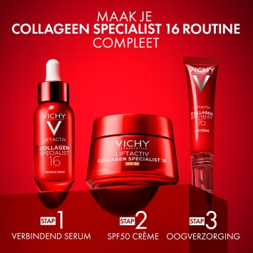 Vichy Liftactiv Collagen Specialist 16 Dagcrème SPF50 Navulling 50ml