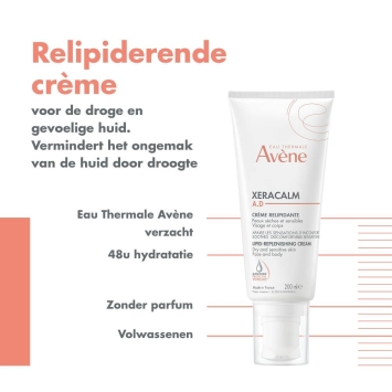 Avène Xeracalm A.D - Relipiderende crème 200 ml